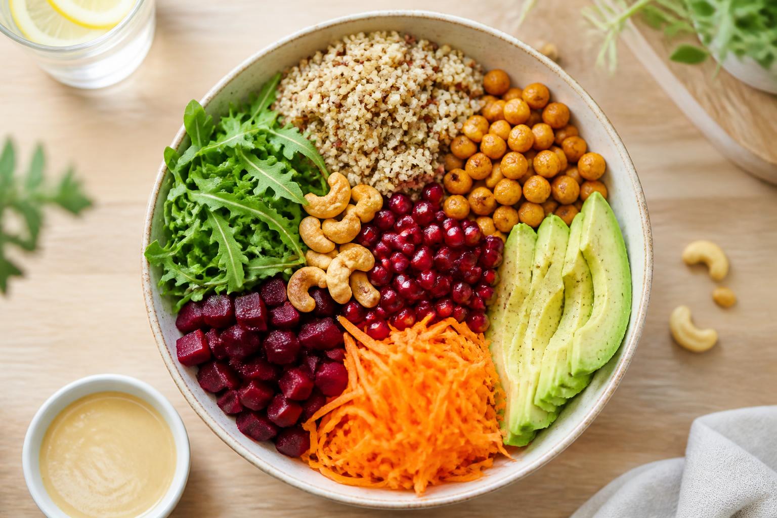 découvrez comment composer un buddha bowl sain et équilibré, un repas coloré alliant saveurs et nutrition pour une alimentation équilibrée et gourmande.