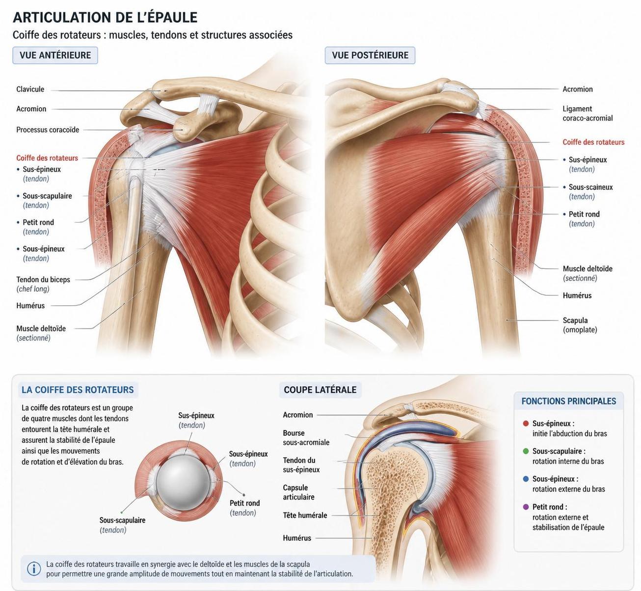 découvrez les différentes pathologies possibles en cas de douleur à l'épaule gauche, analysées selon la localisation précise de la douleur pour un diagnostic ciblé.
