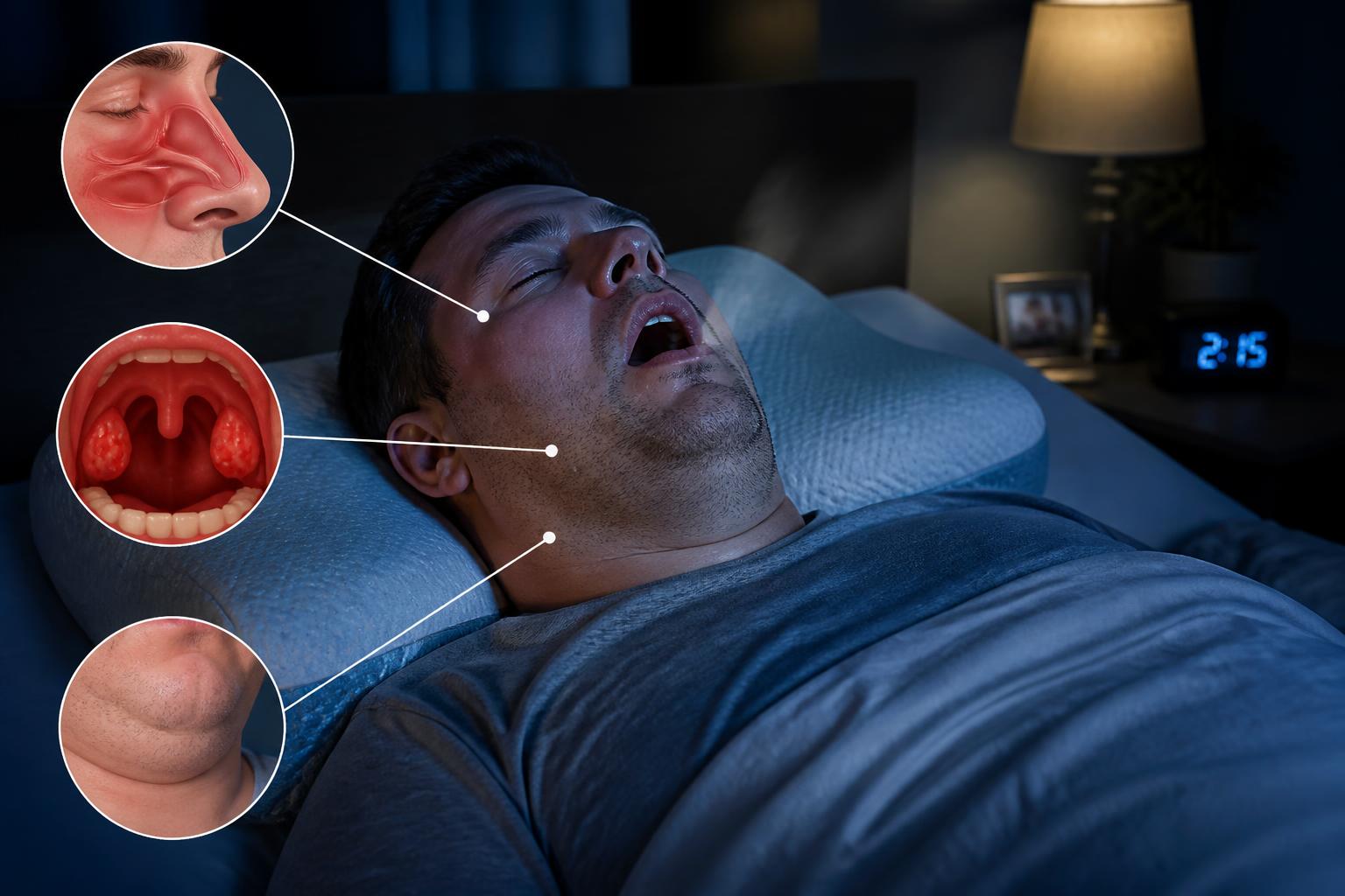 découvrez les causes souvent méconnues du ronflement, ce bruit nocturne qui perturbe le sommeil, et apprenez comment y remédier pour des nuits plus paisibles.