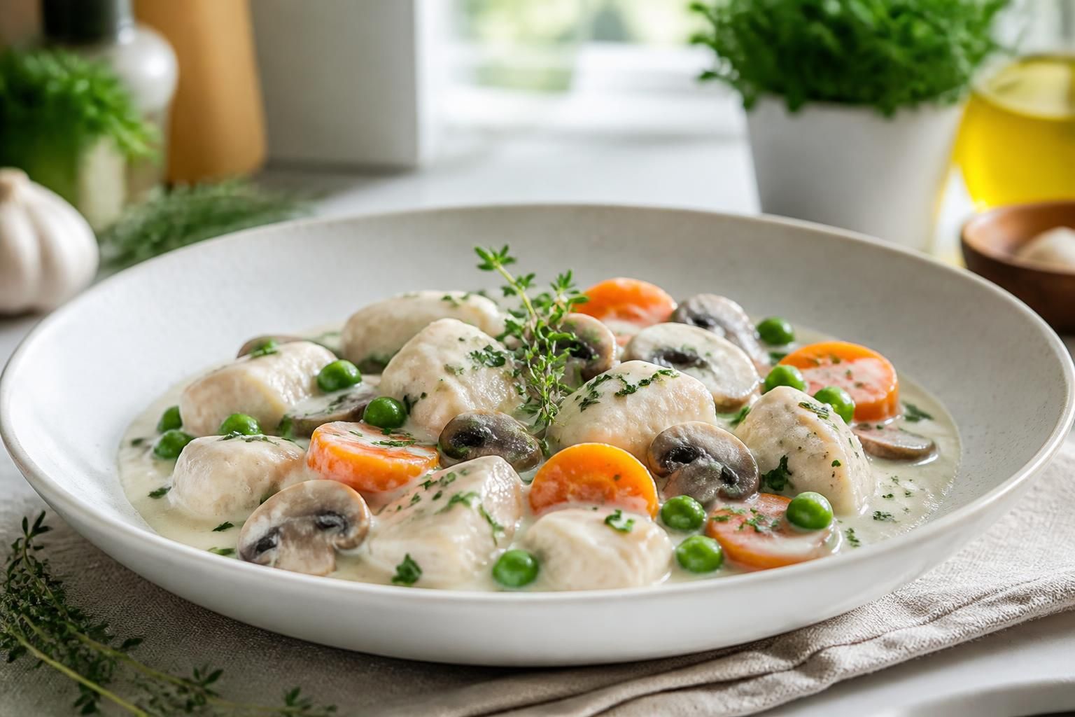 découvrez la recette légère de la blanquette de dinde, un plat savoureux qui allie plaisir gustatif et bien-être pour un repas équilibré et convivial.
