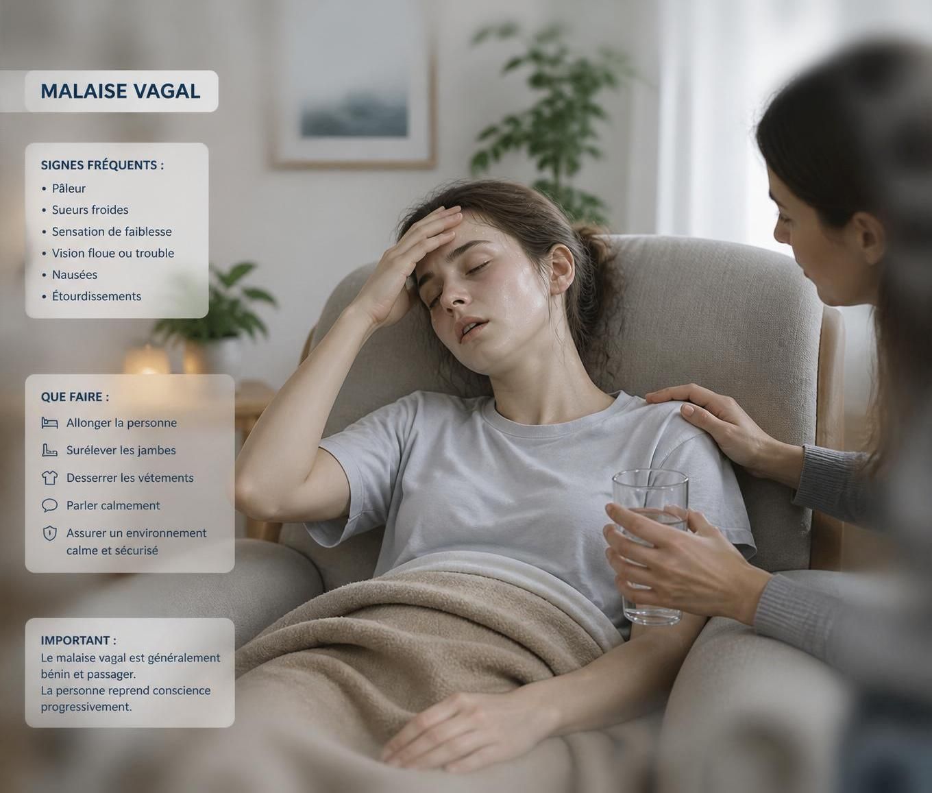 découvrez les symptômes du malaise vagal à surveiller pour réagir avant la perte de conscience et assurer une prise en charge rapide.