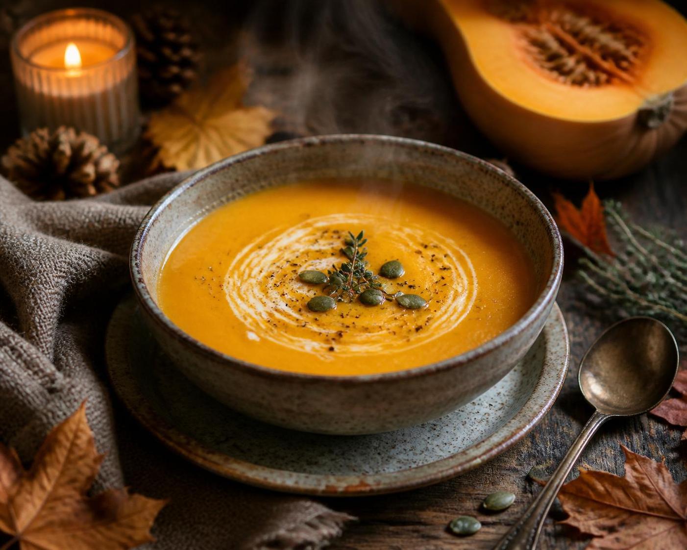 découvrez notre recette facile de velouté de butternut, idéale pour un dîner sain et réconfortant. préparez rapidement un plat savoureux et nourrissant pour toute la famille.