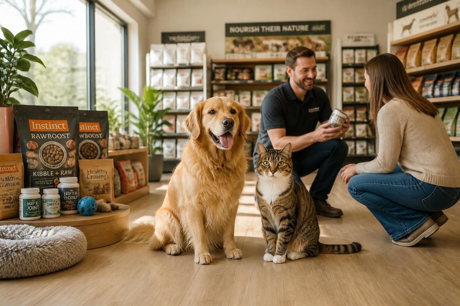 découvrez nos avis et conseils en magasin sur équilibre et instinct pour chats et chiens, pour le bien-être et la santé de vos compagnons.