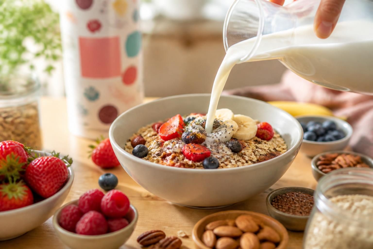 découvrez comment choisir le mélange idéal sur mymuesli pour un petit-déjeuner à la fois sain et gourmand, alliant nutrition et saveurs personnalisées.
