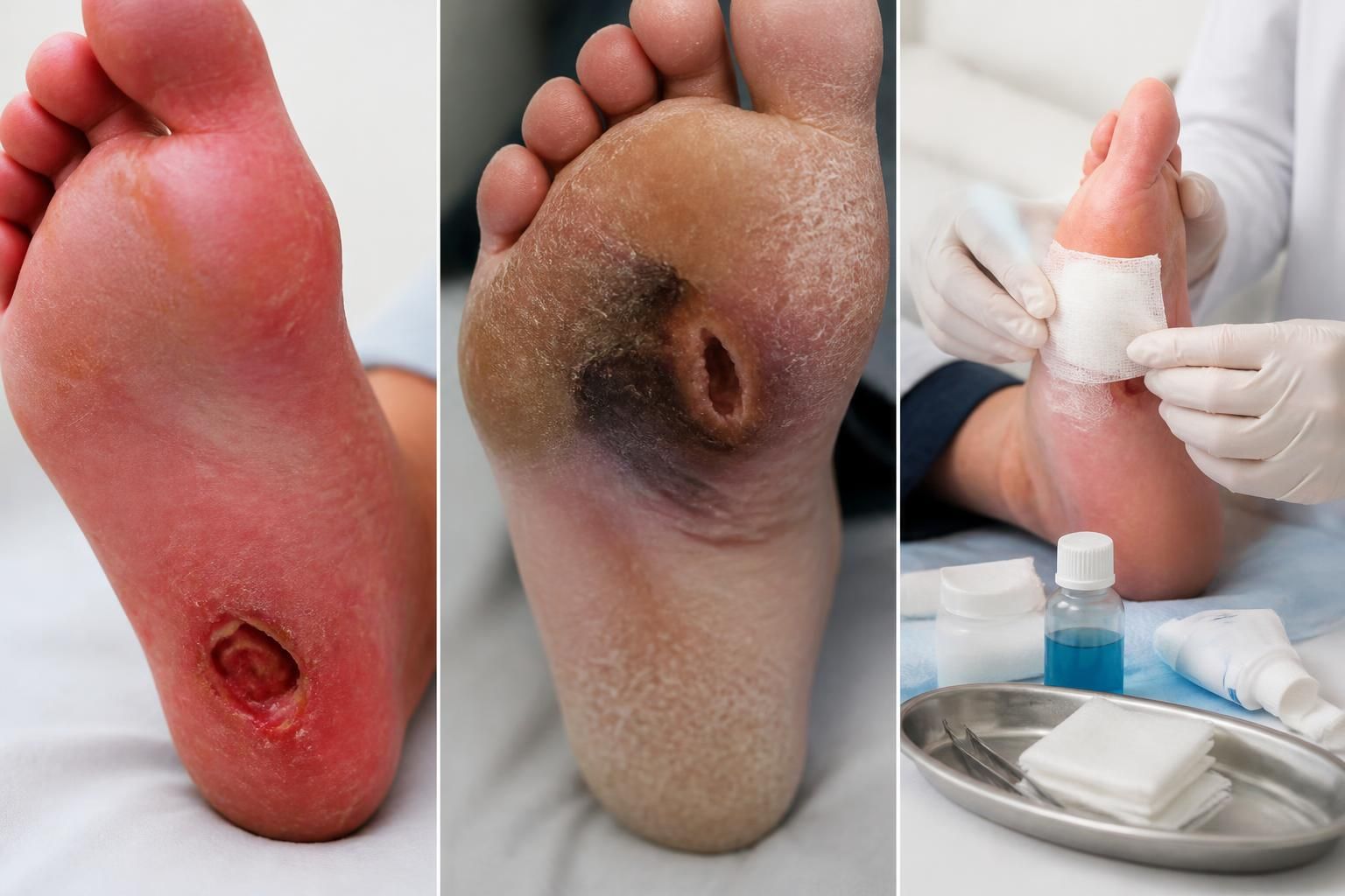 découvrez tout sur le pied diabétique : symptômes à reconnaître, photos explicatives et traitements recommandés pour prévenir les complications.