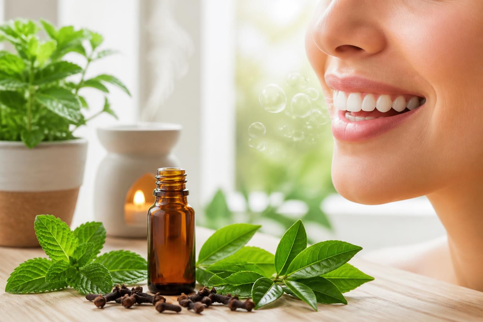 découvrez des solutions naturelles à base d'huiles essentielles pour combattre la mauvaise haleine et retrouver une fraîcheur durable au quotidien.