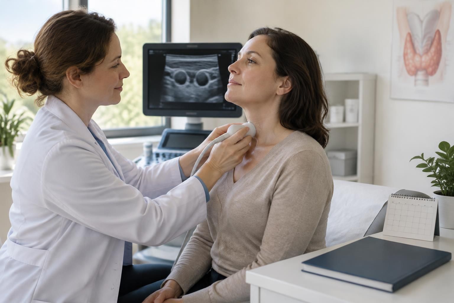 découvrez les symptômes des nodules thyroïdiens, les examens pour les diagnostiquer et les modalités de leur suivi médical.